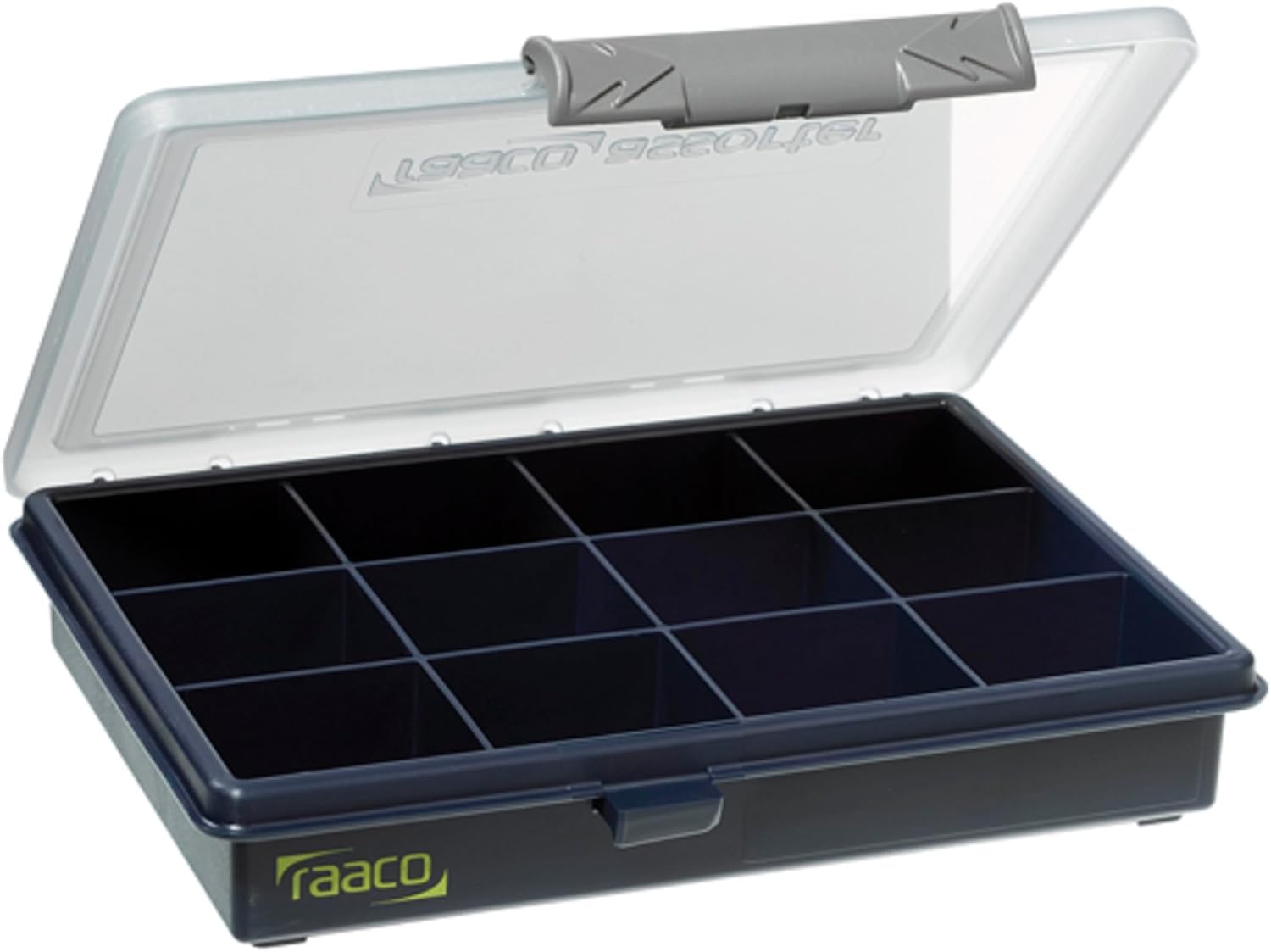 Raaco 136143 A6 Profi Service Case Assorter 12 Fixed Compartments