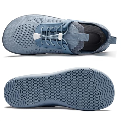 Hike Barefoot Shoes Women Men,2025 New Breathable Wide Toe Box Walking Shoes for Women,Women's Minimalist Barefoot Hiking Shoe,Zero-Drop Anti-Slip Sneakers 5