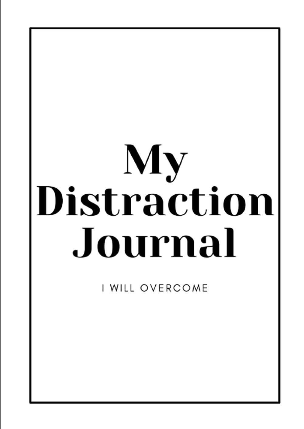 Distraction Mental Health Journal: Mindfulness - Distraction - Depression - Anxiety - Mental health - Help - Diary - Support - Gift - Present - Prompts - Journal