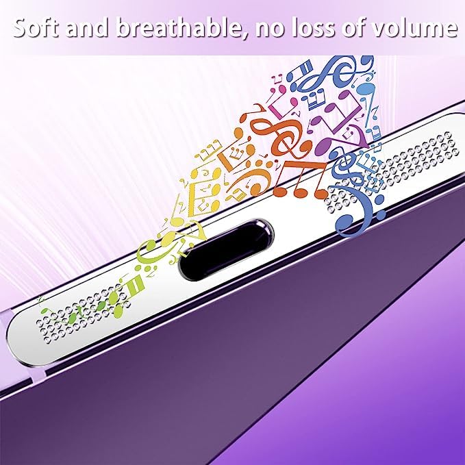 Image of BWOGUE 4Pcs Metal Dustproof Net Stickers for iPhone Series 12 13 14 15 | 2-in-1 Speaker Protectors - Scratches & Anti Dust Proof Self Adhesive Sticker with Wet & Dry Wipe Cleaning Kit & 1 x Tweezer