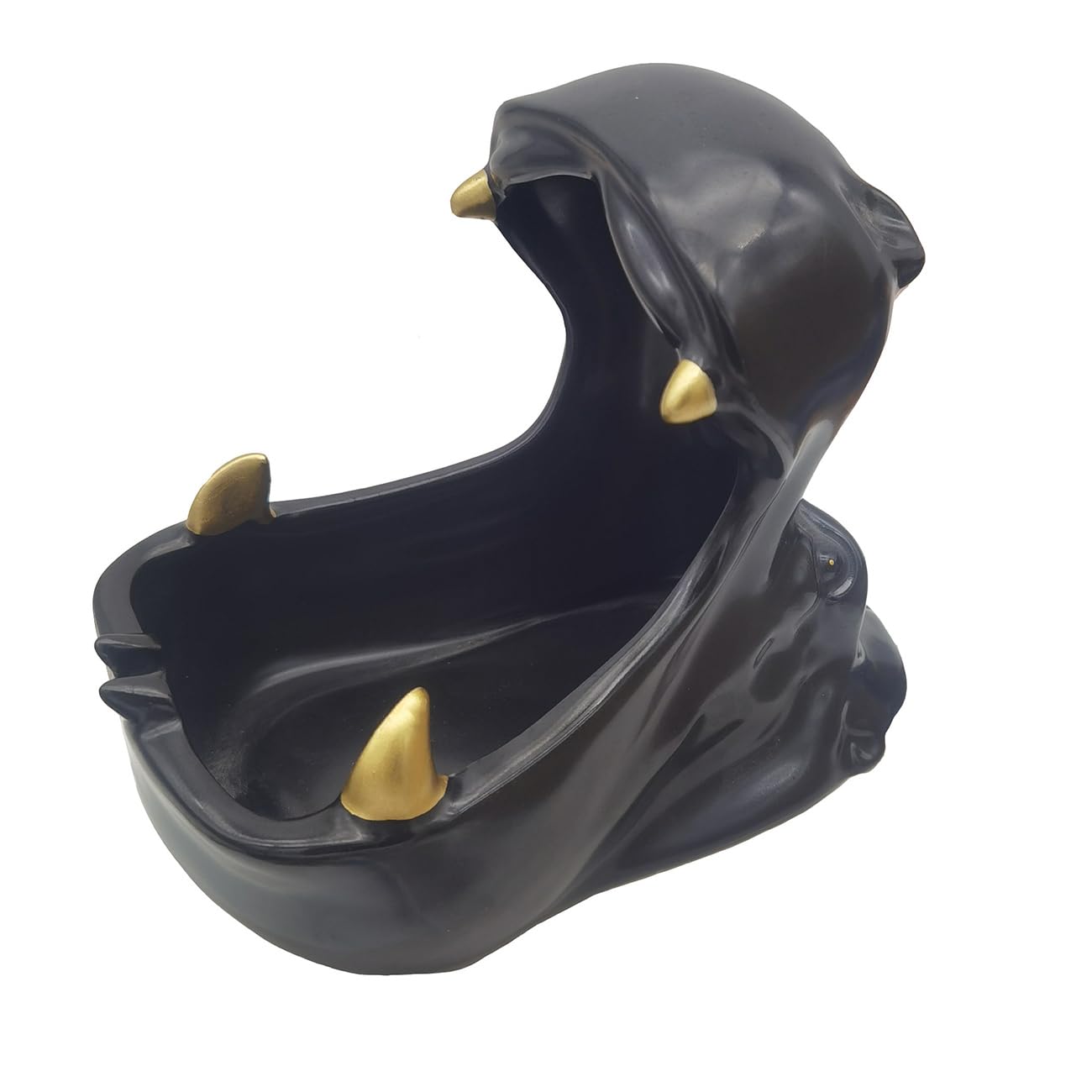 JSIXASO Small Hippo Statue Table Decoration Hippo Statue Ceramic Hippo Figure Sculpture Animal Sculpture Key Bowl Jewelry Storage Box for Table Decoration Home Decoration