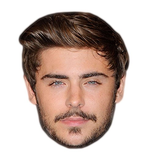 Preisvergleich Produktbild Celebrity Cutouts Zac Efron Maske aus Karton