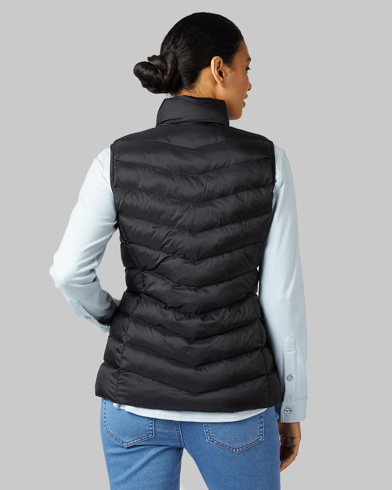 32 Degrees Heat Women’s Lightweight Packable Vest – Quilted Travel Vest for Cold Weather - Image 3