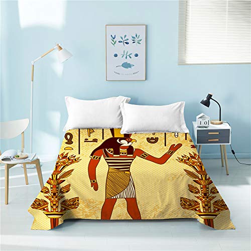 Parure de lit 2 personnes 140x200cm Chickwing avec drap de lit et housse de couette microfibre