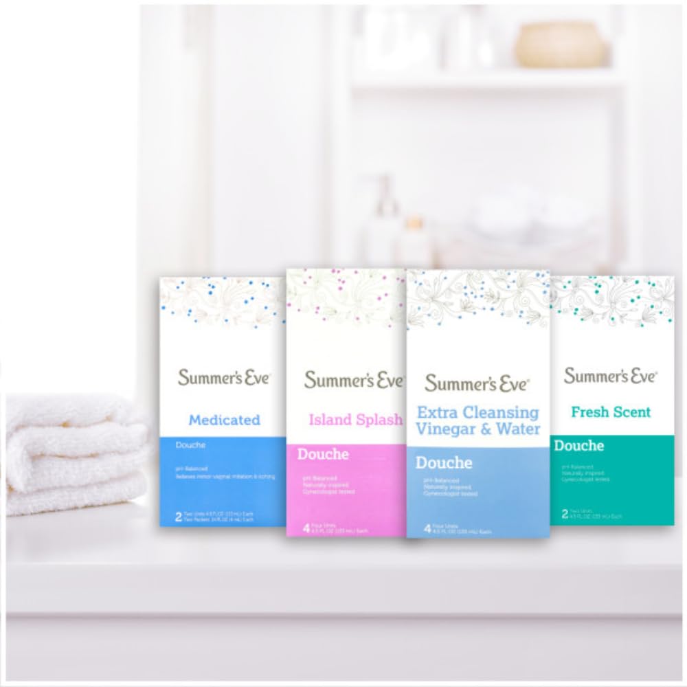 Summer's Eve Douche, Island Splash, 2 Units, 4.5 oz Each (Pack of 9)