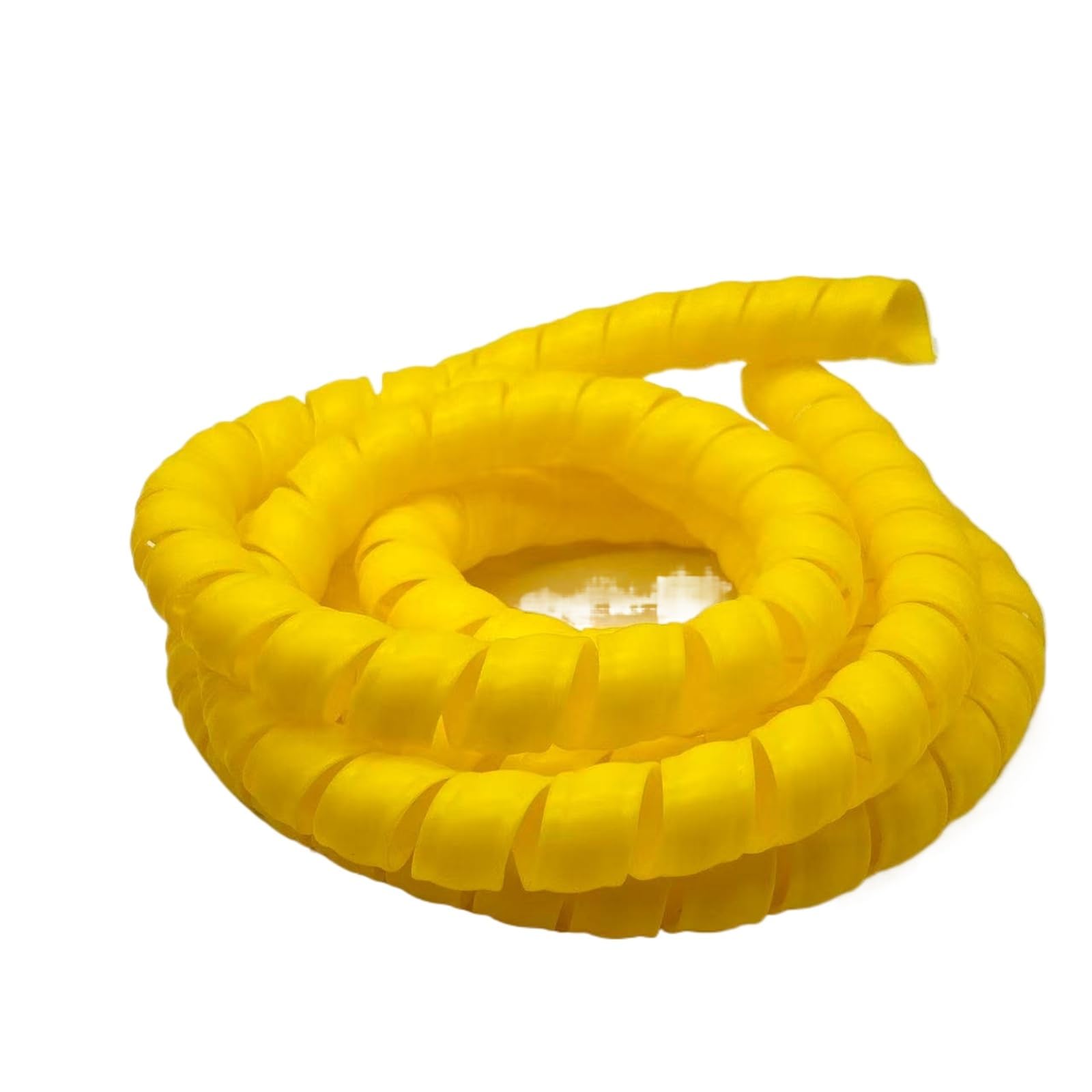 Manicotto per cavo a spirale, Tubo di protezione flessibile for organizzatore cavi con manicotto a spirale da 30 mm for tubi olio fabbrica anti-ingombro(Yellow,5 Meters)