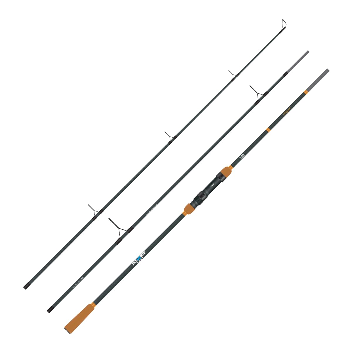 Power cast Autograph lightweight carbon CARP rod (10ft 3piece)