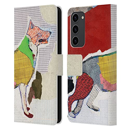 Étui portefeuille cuir Samsung S23+ 5G housse protection Shiba Inu