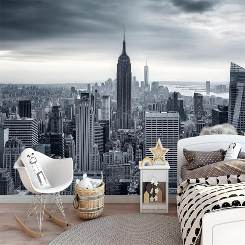 Papier Peint Photo Skyline de la Ville Évadez-vous depuis votre Salon avec ce Poster Mural GRA