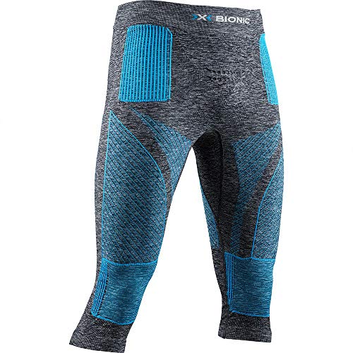 Pantalones funcionales X-Bionic Energy Accumulator 4.0 Melange Pants 3/4 gris 2XL