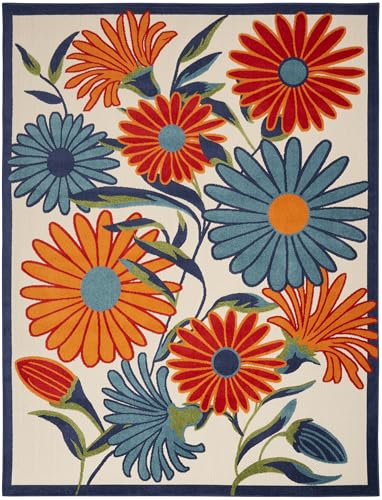 Tapete Nourison Home Aloha multicolor 6' x 9' miniatura 5