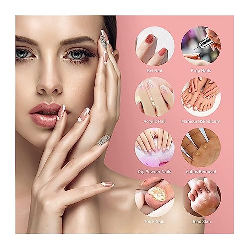 Nail-Grinding-Machine-Portable-Nail-Drill-Professional-45000-RPM-Rechargeable-Electric-Nail-File-Machine-for-Acrylic-Nails-Gel-Polishing-Removing-for-DIY-Home-or-Salon-Mani-Pedis