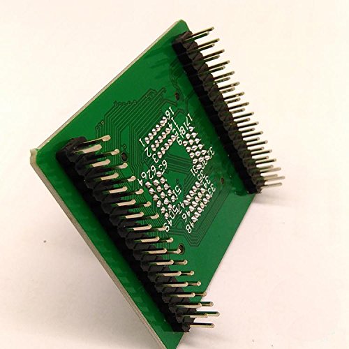 Tqfp64 Qfp64 Lqfp64 Programming Socket Open Top For Programming Machine Usage Pitch 0.5Mm Ic Body Size10X10Mm Tip To Tip 12X12Mm Fpq-64-0.5-06 Test Socket Adapter Mcu #TOP4