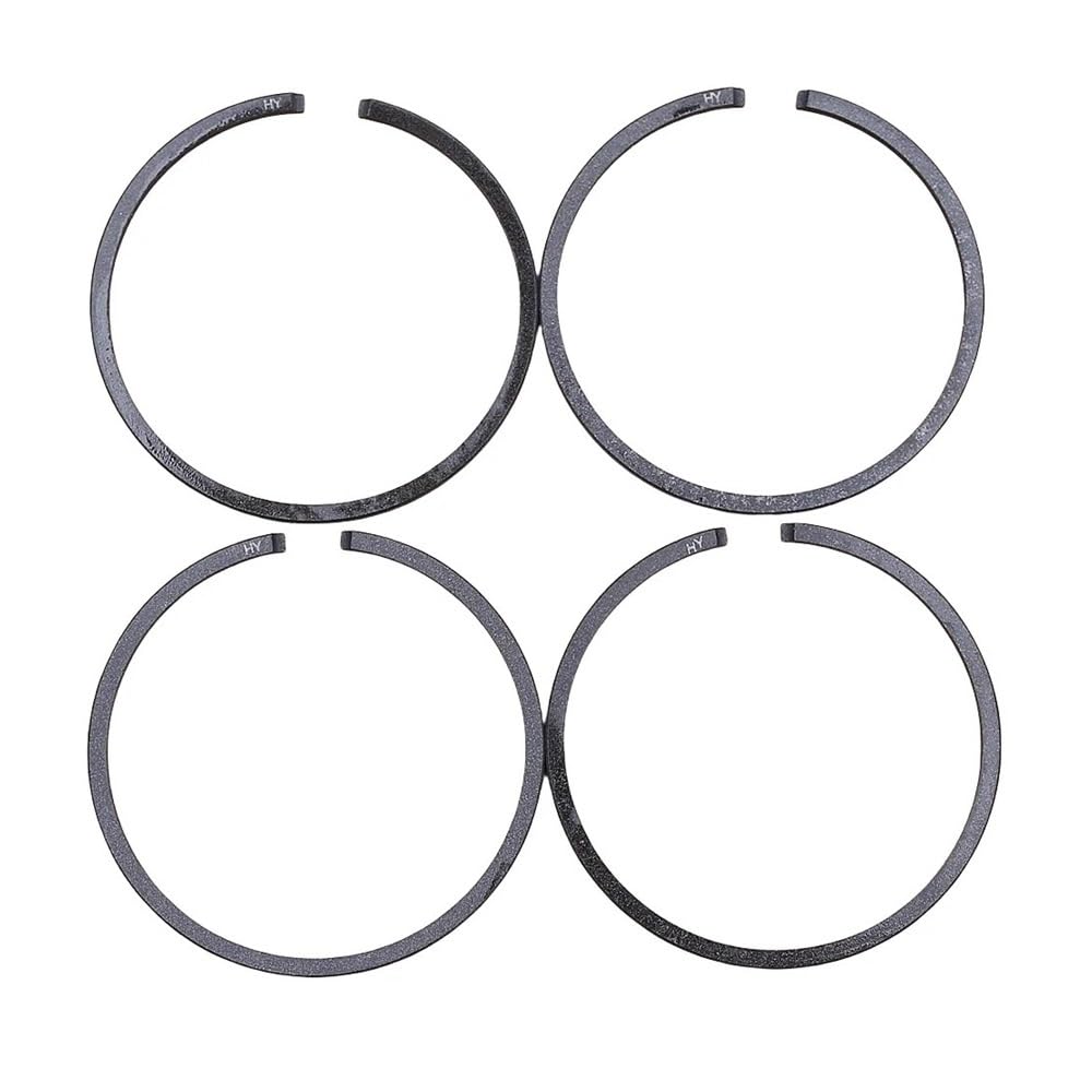 Segment de piston 38 mm x 1,5 mm pour tronçonneuse Husqvarna 136 137 141 142 4 pièces