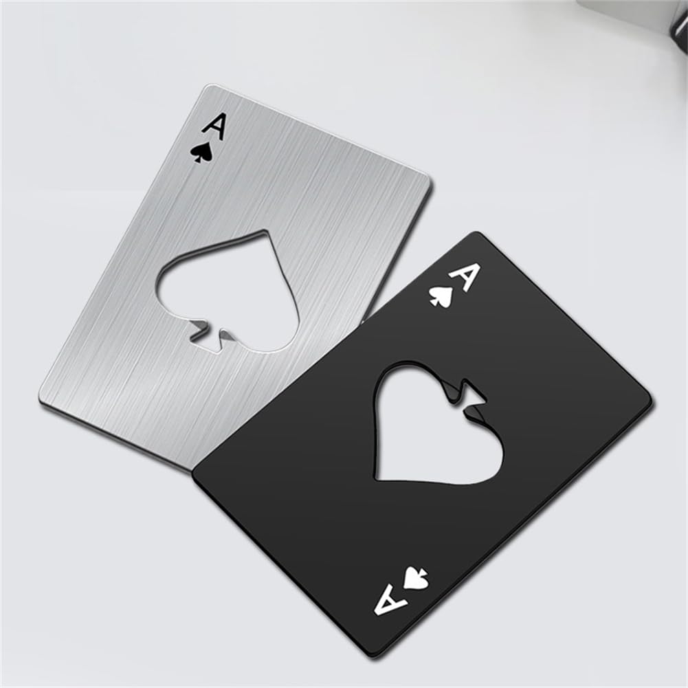 Amazon.com: EYAKEG 2 Pack Ace of Spades Bottle Opener Credit Card