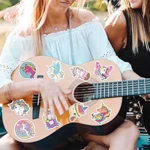 Unicorns-Stickers-100-Pcs-Waterproof-Vinyl-Stickers-for-Water-Bottles-Stickers-Pack-for-Kids-Cute-Stickers-for-School-Students-Laptop-Kids-Friendly