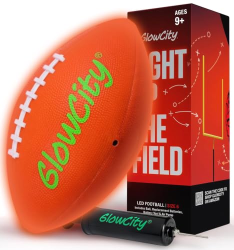 GlowCity Glow in The Dark Football