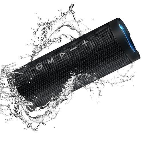 Vanzon Portable Bluetooth Speaker, Wireless Speakers with 24W Stereo Sound,IPX7 Waterproof，24H Playtime,TWS Pairing and Bluetooth 5.0 by Vanzon - Used condition - US$39.59