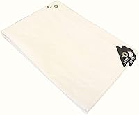 Vista 2 de Lona blanca extra resistente de 10'X14