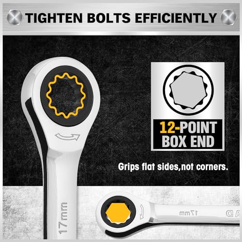 ELEAD 33-Piece Ratcheting Wrench Set