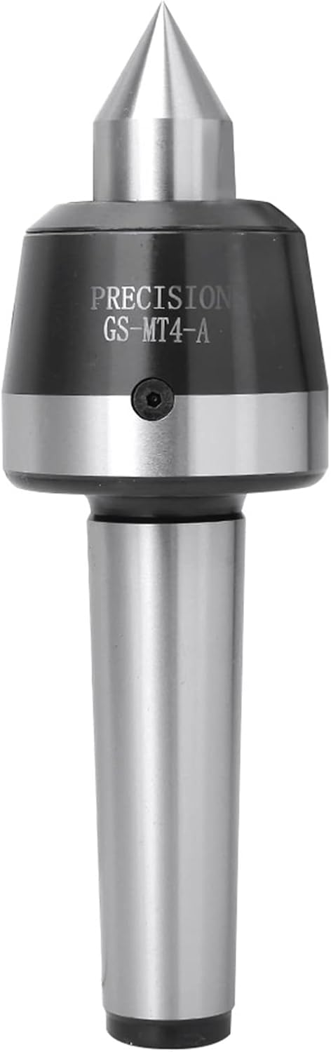 Heavy Duty Live Tailstock Center for CNC Lathe, 60° Taper, High Speed 5000-6000rpm, 0.000197" Accuracy