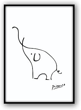 【額縁付き】A2 ポスター ピカソ『Blending in Face』 額縁付き】A2 ポスター ピカソ『Blending in Face』 Amazon.co