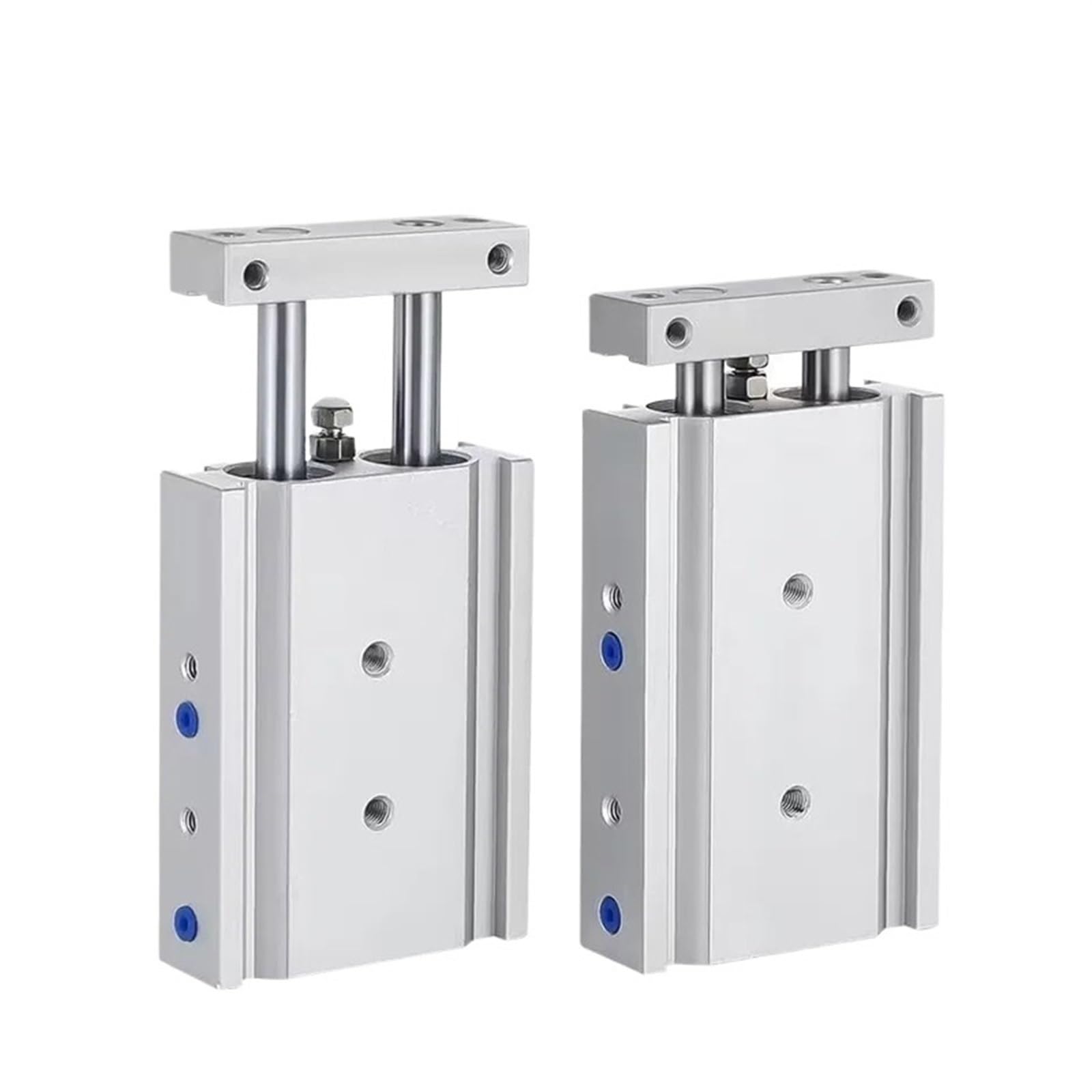 PXQCHAVLN Dual Rod Cylinder Pneumatic Cylinder 6 10 15 20 25 32 Double Axis Dual Rod Cylinder(Store 60mm,CXSM15 Bore 15mm)
