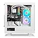Thermaltake LCGS View 460 Gaming Desktop (AMD Ryzen™ 5 7600X, 32GB 5600MT/s DDR5 RGB Memory, NVIDIA® GeForce RTX™ 4060, 1TB NVMe M.2, WiFi, Windows 11) V35S-B650-460-LCS,Black