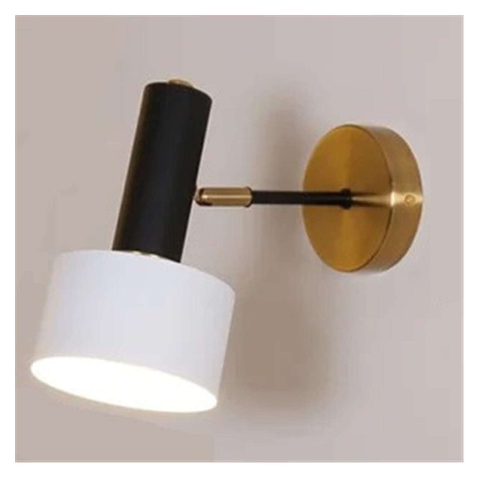 JCKJWL Art Display Light, LED Wall Reading Fashion Creative Light for BedHead Bedroom Corridor Exhibition Hall Flexible(Tricolor,Gold Black)