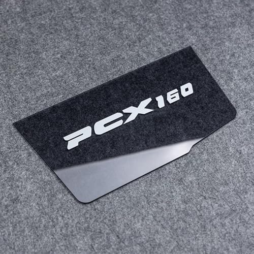 Kemy's PCX160 PCX 160 KF47 2021-2024ラゲッジコンパートメントディバイダーオートバイのコンパートメントの仕切りは隔離板 バイクカスタム パーツ (ブラック)