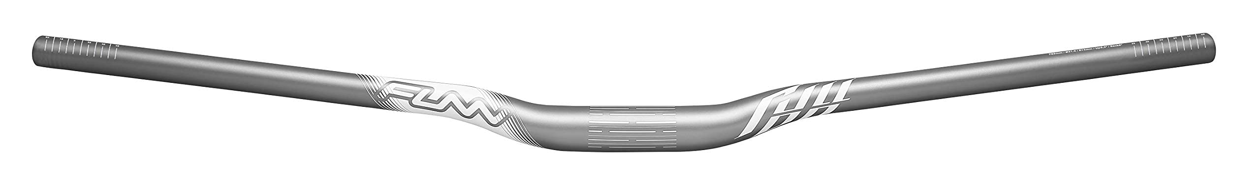 Funn Full On Cintre VTT avec serrage de 31,8 mm et largeur de 785 mm, un cintre rehaussé en alliage robuste et léger pour VTT, BMX et vélo de route