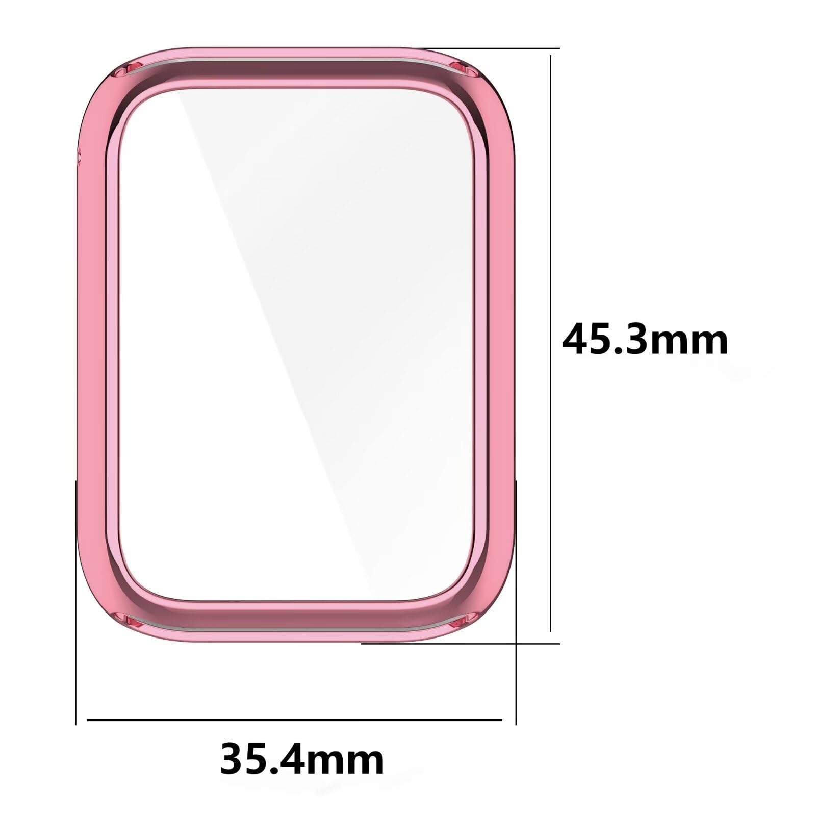 FTRONGRT Etui kompatybilne z Xiaomi Smart Band 10 Pro, odporne na zarysowania, miękka galwanizacja TPU, etui na zegarek all-inclusive. Złoto