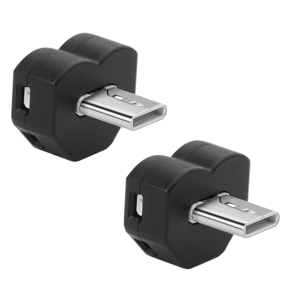 2 pezzi Mini luce USB tipo C, 8 colori, luce ambientale con angolo regolabile, lampada d'atmosfera con accensione/spegnimento automatico per interni auto, arredamento per la casa