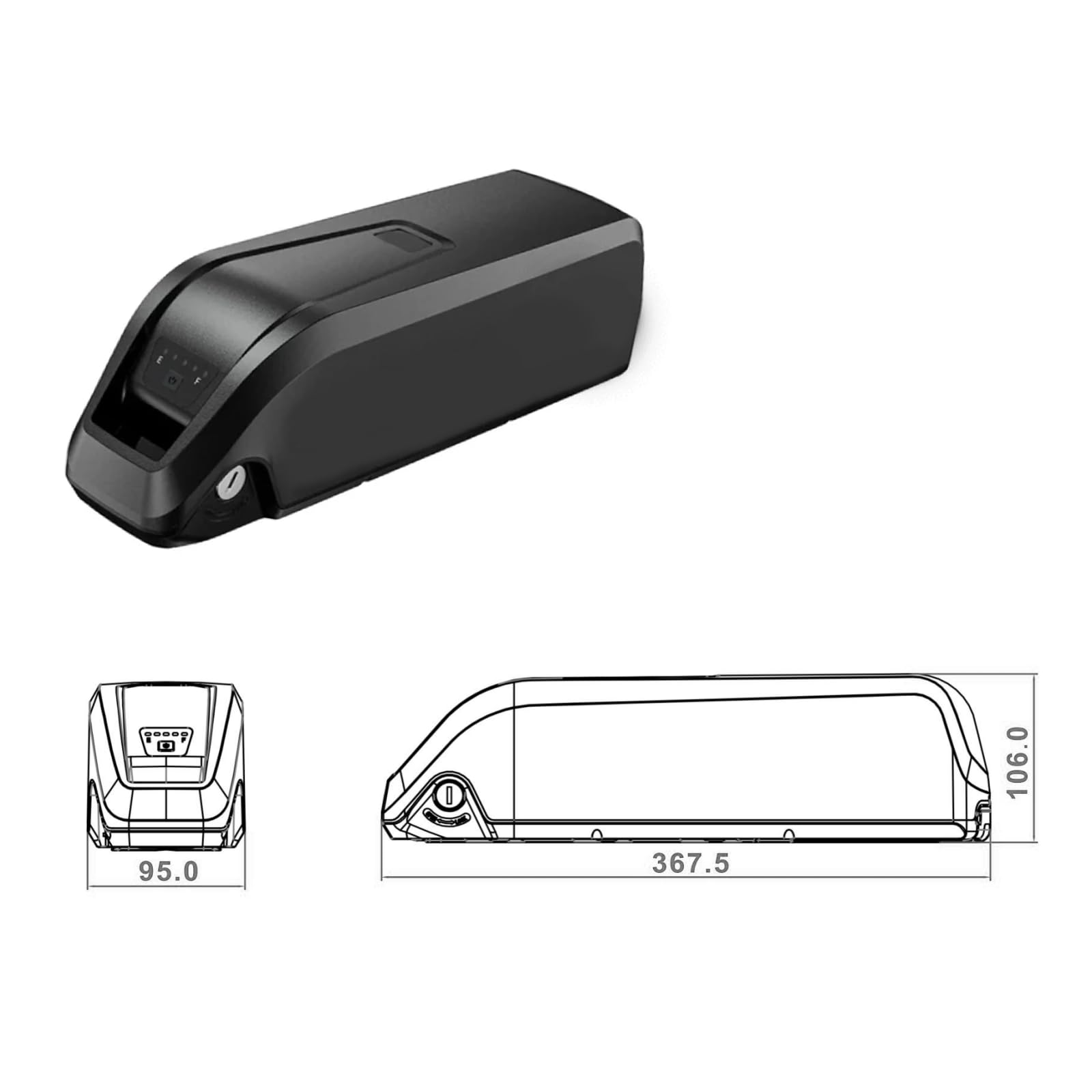 13 Ah/15 Ah/17,5 Ah/15,6 Ah/18Ah/21 Ah Bateria do roweru elektrycznego 36 V 48 V Akumulator litowo-jonowy do roweru Ebike 250W 350W 500W 750W 1000W Silniki (48V 13Ah)