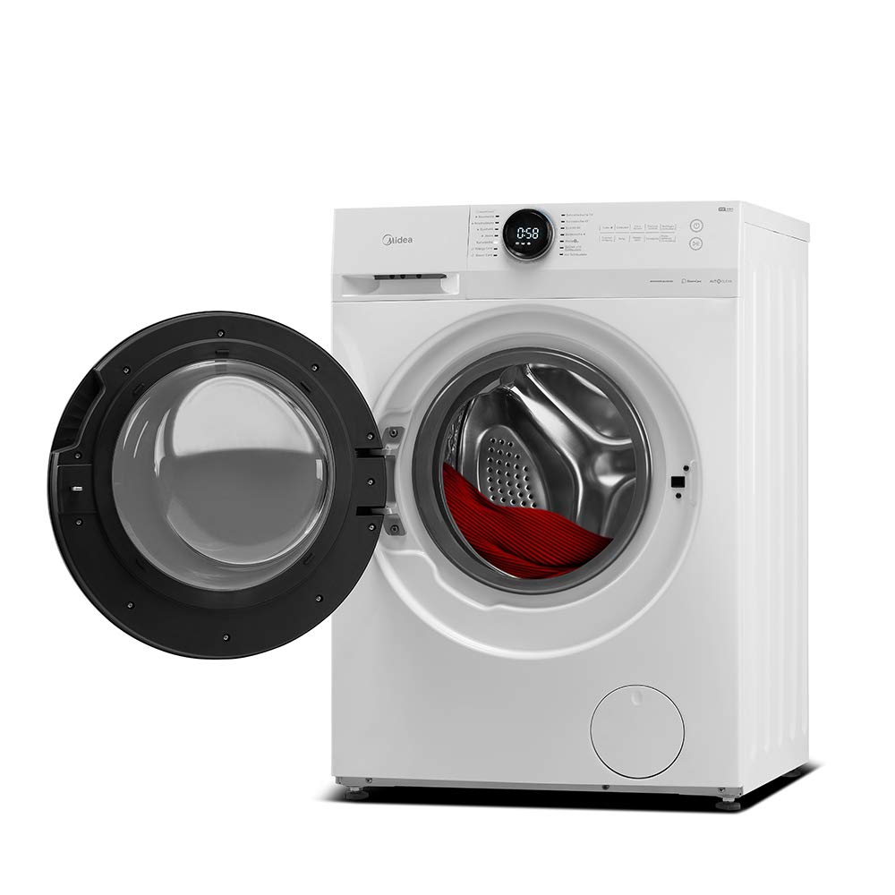 Midea MF200W70B/E Freestanding Washing Machine, BLDC Motor, Bright LED