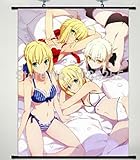 BestWeeks Fate/Stay Night Fate Zero Saber Home Decor Anime Japanese Poster Wall Scroll