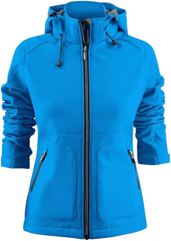 Printer Womens/Ladies Karting Soft Shell Jacket (XL) (Ocean Blue)