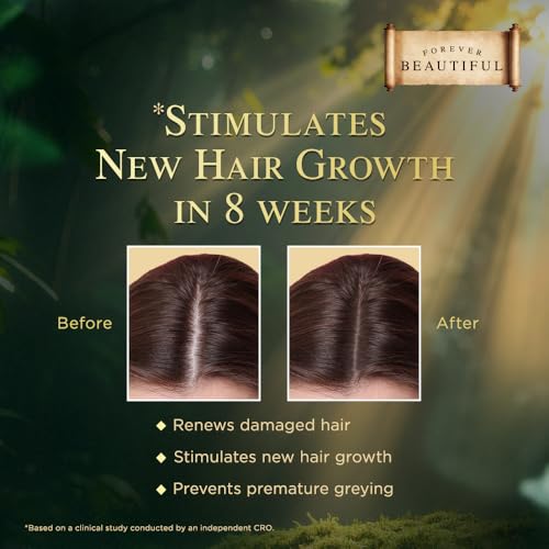 Image of Himalaya Ayurveda Secrets Hair Growth Oil for Men & Women | With Bhringaraja, Hibiscus & Curry Leaf | Supports New Hair Growth & Reduces Damage | Paraben & Sulphate Free | 100 ml