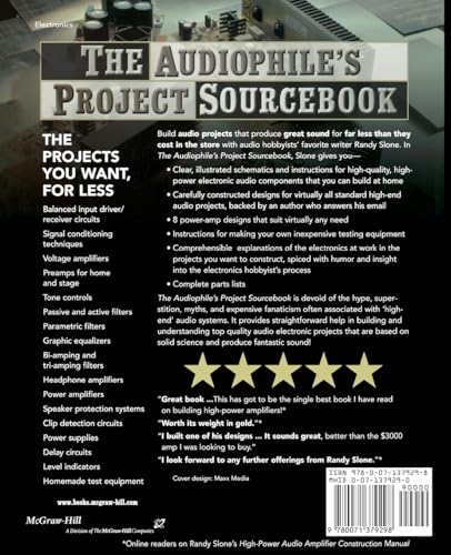The Audiophile's Project Sourcebook: 80 High-Performance Audio Electronics Projects