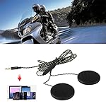 BuyWeek-Helmet-Headset-12m-Motorcycle-Helmet-Headset-TPE-Headset-Speaker-35mm-Plug-Diameter-for-Motorcycle-Riding