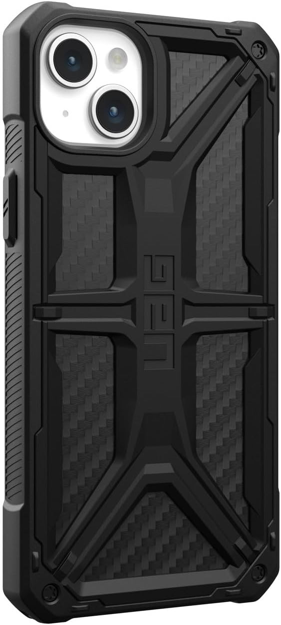 URBAN ARMOR GEAR iPhone 15 Plus 2023 Compatible Shockproof Case MONARCH Carbon Fiber Official Japanese Distributor UAG-IPH23LB-P-CF