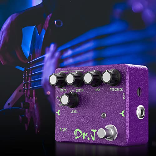 Pédale delay numérique multi-effets JOYO D54 avec modulation et échos précis - 5