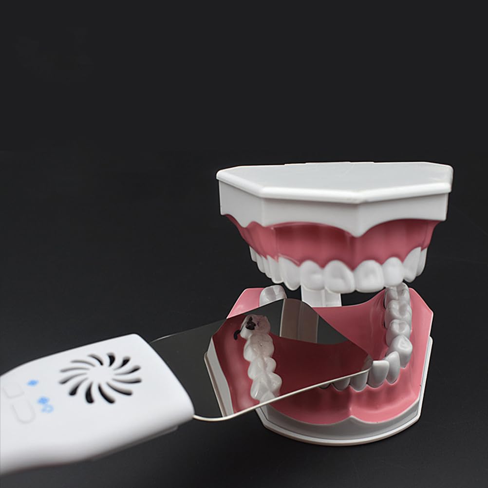 Miroir de Photographie Intra-Oral sans buée Dentaire, réflecteur de désembuage de Miroir occlusal Dentaire électrique Automatique, réflecteurs en Acier Inoxydable, avec lumière LED