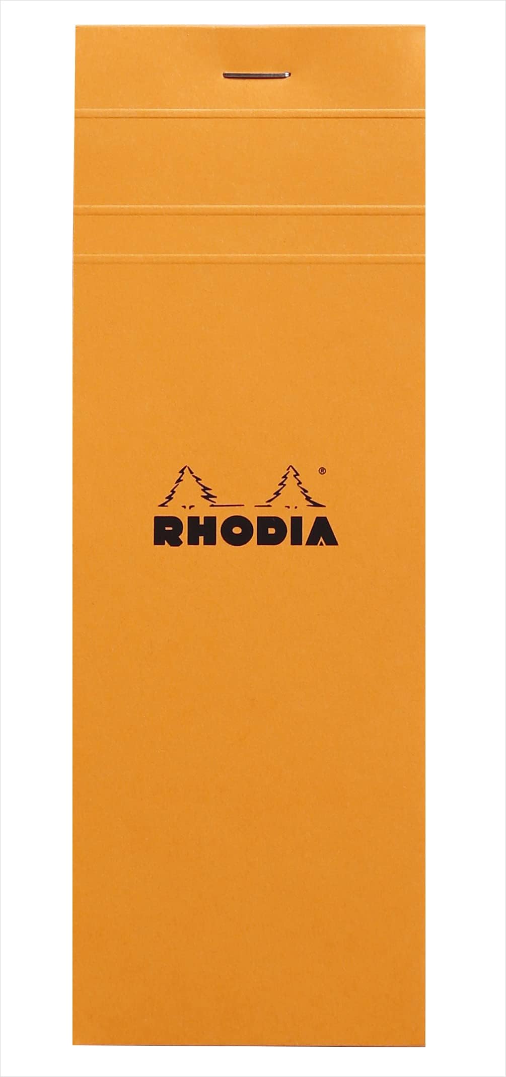 Rhodia Pad 3x8.25 Orange: White Graph Grid Sheets