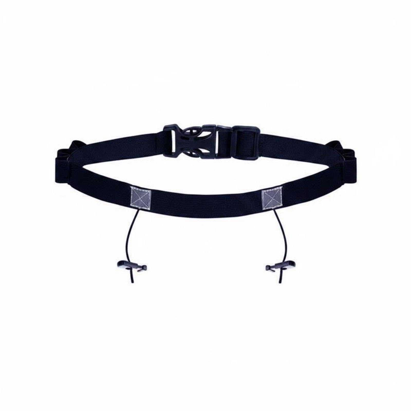 Triathlons Number Belt Pinless Design Adjustable Race Number Belt Universal Competition Fit Bib Attachment for Triathletes, Runners Navy Blue Upgraded-image-26