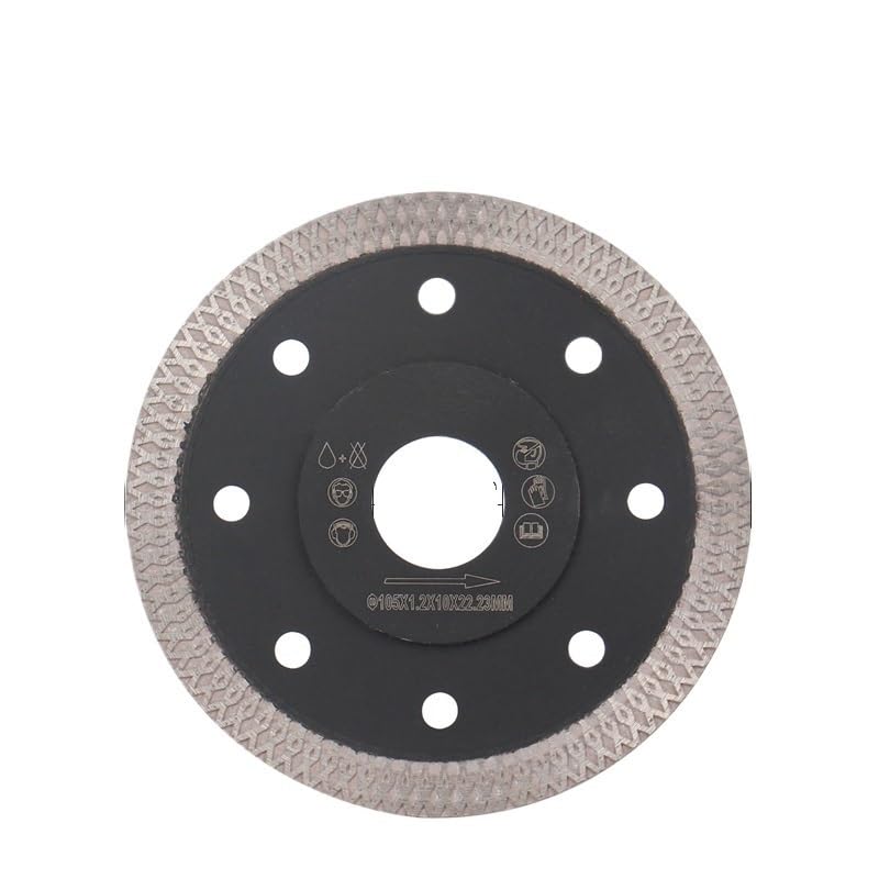 105/115/125mm Angle Grinder Turbo Diamond Saw Blade Disc for Tile Marble Ceramic Grainite Porcelain Cutting Tools(125mm)