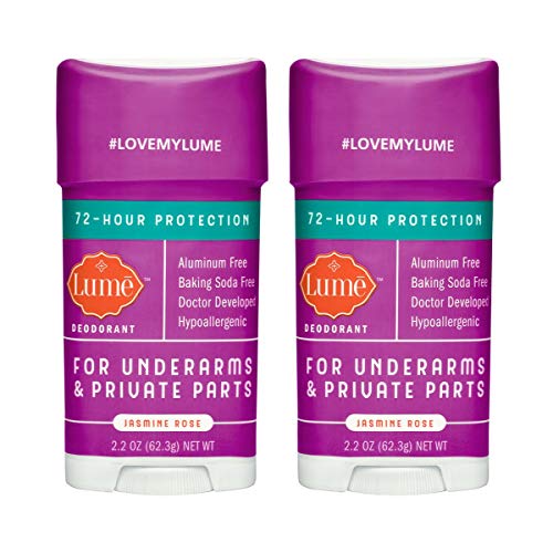Lume Natural Deodorant - Underarms and Private Parts - Aluminum Free, Baking Soda