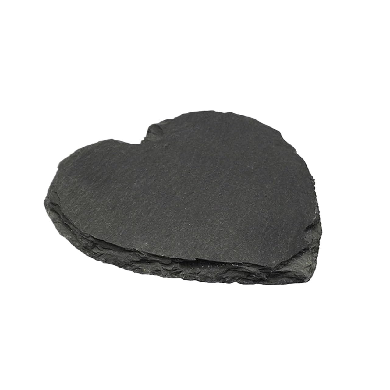 Coaster 1pc Table Coaster Reusable Slate Stone Drink Decorative Kitchen Tea Cup Mug Heat Resistant Rock(Color4)