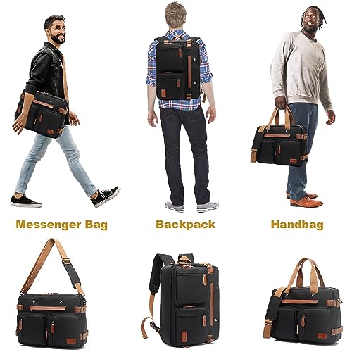 Image of Molnia 3 in 1 Laptop Backpack,17.3 inch Computer Bags for Men, Briefcases For Men, For Travel Bussiness School Men Women