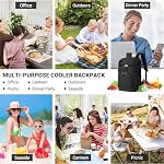 Cooler Backpack, Soft Leak Proof Backpack Coolers for Men Women - Image 7